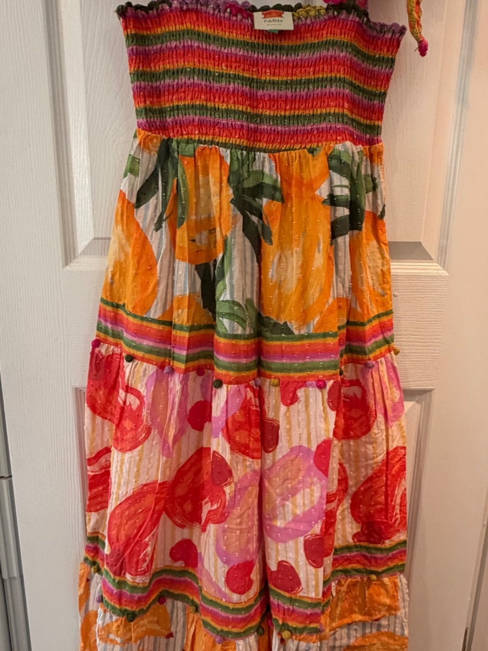 Farm Rio multi color maxi dress - Picture 6 of 6